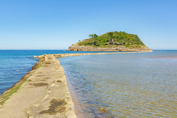 The seaside resort of Lekeitio, Spain