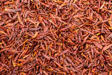 Chile de Arbol seco -Dried Arbol  chile peppers