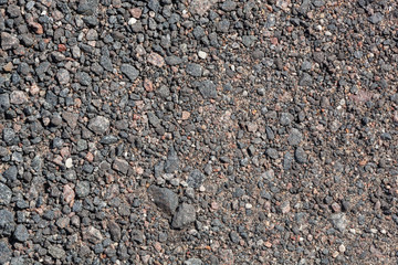 texture of a rural road