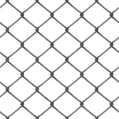 seamless chain link fence