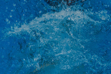 pool water splashes, background and texture