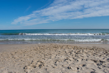 Beach and sea 