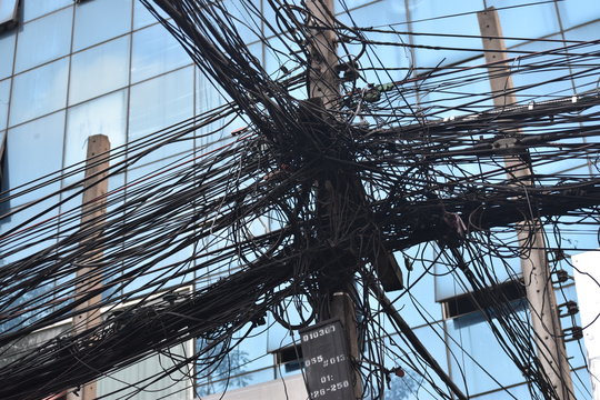 Cables en Hanoi
