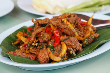  Stir Fried Spicy Deer very spicy