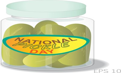 National Pickle Day Sign and Banner
