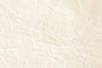 Crumpled brown paper background texture