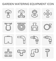 garden watering icon