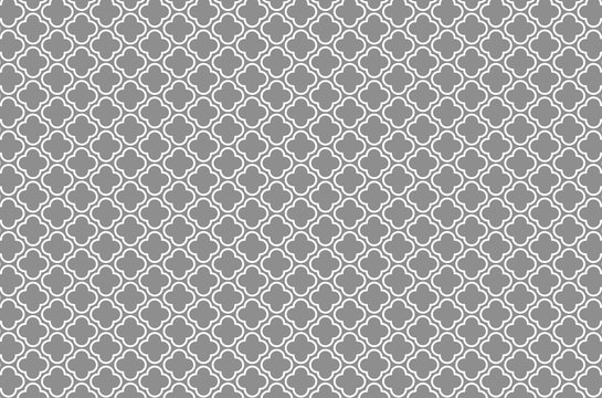 quatrefoil seamless pattern background