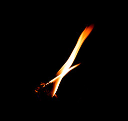 Fire flames background