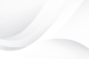 Obraz premium Abstract geometric white and gray color background. Vector, illustration.
