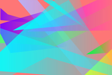 abstract colorful background with triangle