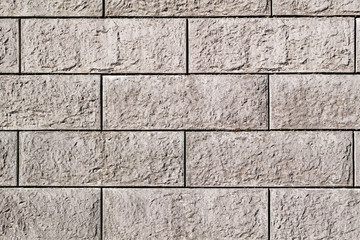 コンクリートブロックの壁