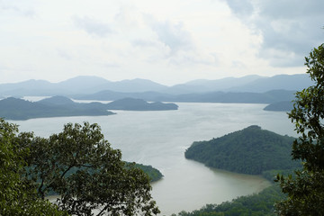 Khao Fa Chi viewpoint, ranong province, Thailand