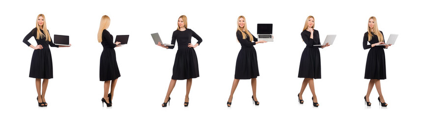 Fototapeta premium Woman businesswoman in business concept