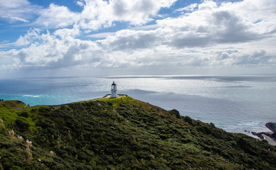 Fototapeta na wymiar lighthouse on island