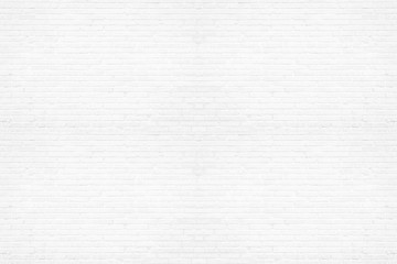 Modern white brick wall texture background for wallpaper and graphic web design.