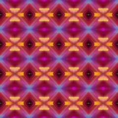 endless repeating pattern with dark moderate pink, pastel orange and moderate violet colors can be used for texture, backgrounds or fashion fabric textile design