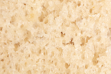 White wheat bread as an abstract background