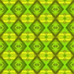 seamless repeatable graphic pattern for printable products with yellow green, olive drab and yellow colors