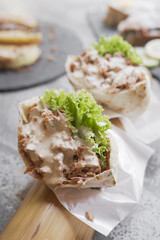 Tuna taco