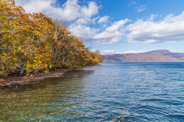 Towada Hachimantai National Park in autumn