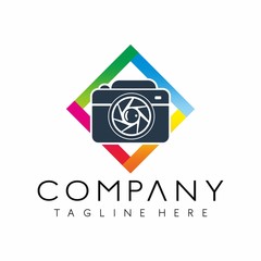 Photography Camera Logo Design Vector