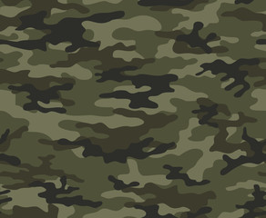 Fototapeta premium camouflage print pattern seamless. Vector. Modern.