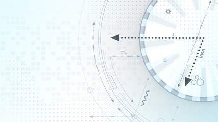 Scientific presentation background