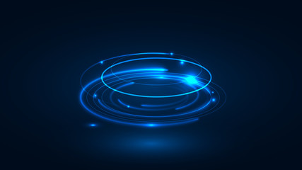 Shimmering neon twists