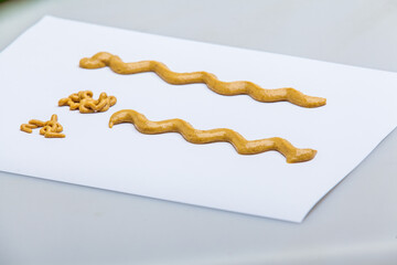 gold and white background