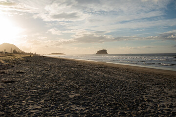 Mount Manganui Beach New Zealand
