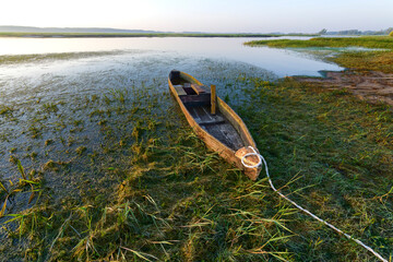 Canoe in Biebrza National Park, Poland