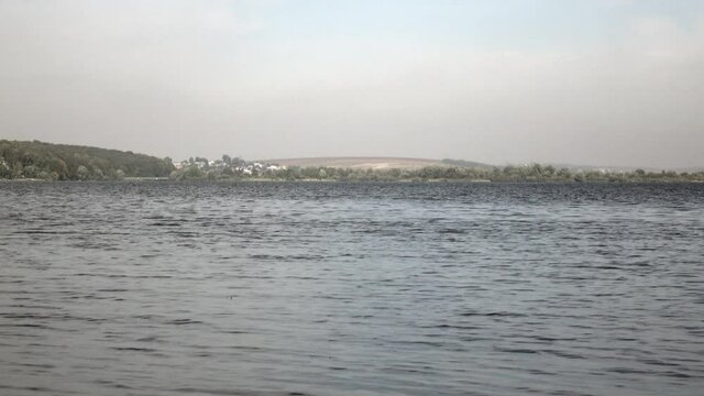 Small waves on the big river