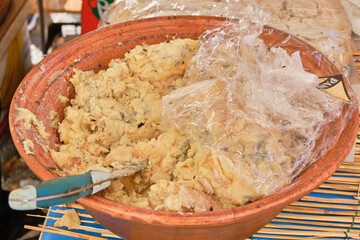 Casu Marzu, traditional sardinian cheese with worms