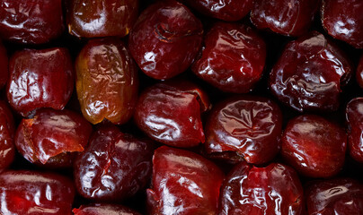 texture of dates, dry fruits close-up