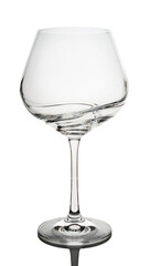new empty wine glass