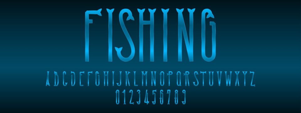 Fishing Fonts Images – Browse 18,362 Stock Photos, Vectors, and
