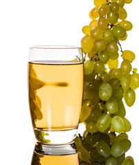glass of grape juice