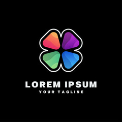 Colorful logo design