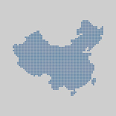 Fototapeta na wymiar map of China
