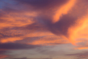sky with cloud and sun