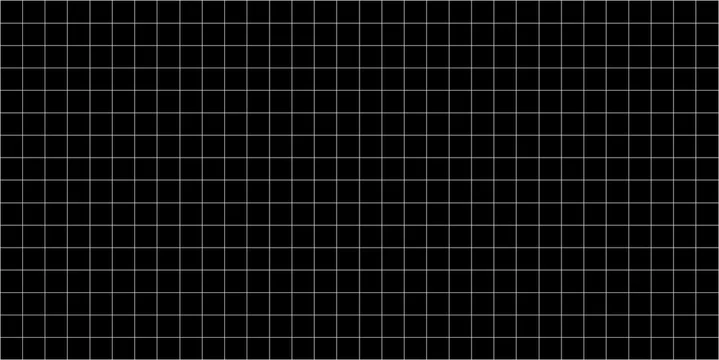 grid square graph line full page on black paper background, paper grid  square graph line texture of note book blank, grid line on paper black  color, empty squared grid graph for architecture