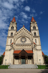Obraz premium Eglise Saint-François d'Assise - Vienne (Autriche)