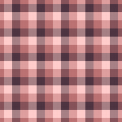 Gingham red pattern. Texture for plaid, tablecloths, clothes, shirts,dresses,paper,bedding,blankets,quilts and other textile products. Vector Illustration EPS 10