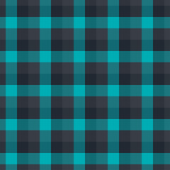 Gingham forest and black pattern.