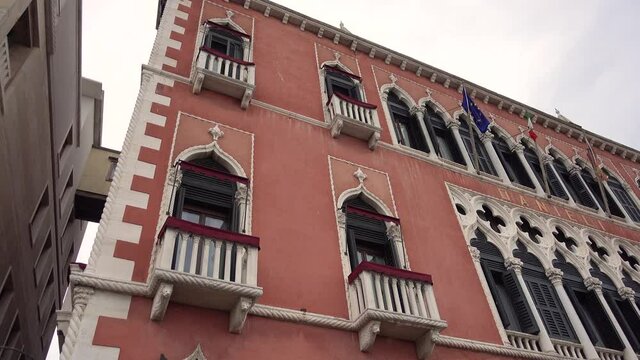 Venice, Italy - March 29, 2019 - 4K video of XXXXXXXX shot in the beautiful city of Venice, Italy