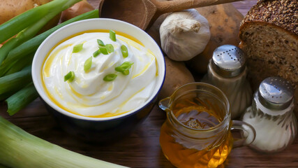 Kräuterquark mit Leinöl