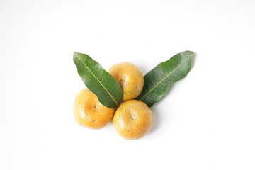 Pile of citrus orange fruit 
