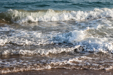 Fototapeta premium Waves at the Beach