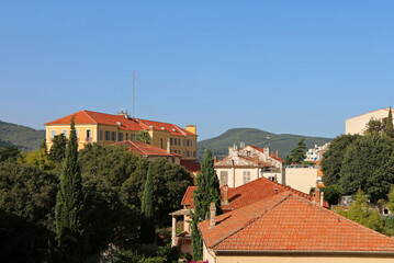 Obraz premium southern french town landscape - Hyères